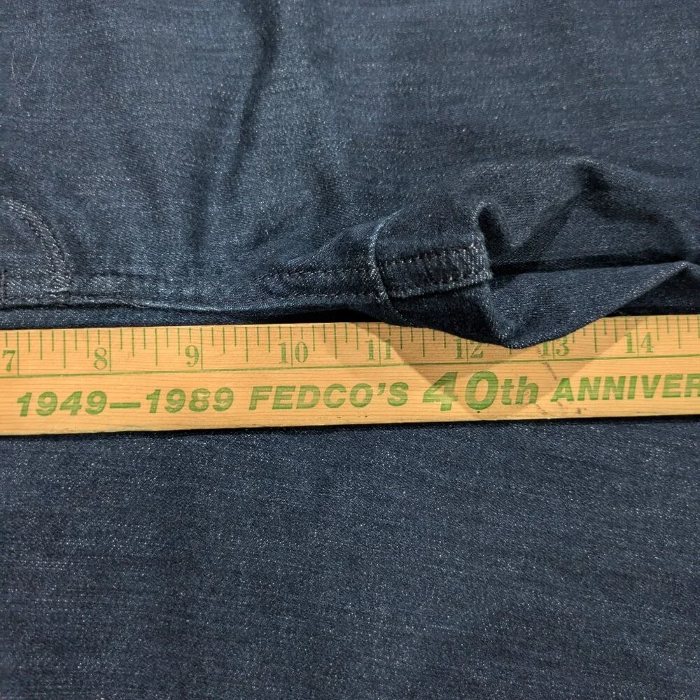 NYDJ Marilyn Straight dark wash‎ Size 14P - Picture 6 of 9